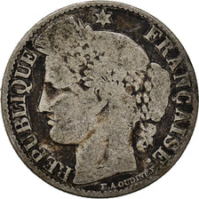 Coin, France, Cérès, 50 Centimes, 1882, Paris, VF(20-25), Silver, KM:834.1