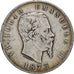 Münze, Italien, Vittorio Emanuele II, 5 Lire, 1873, Milan, S+, Silber, KM:8.3