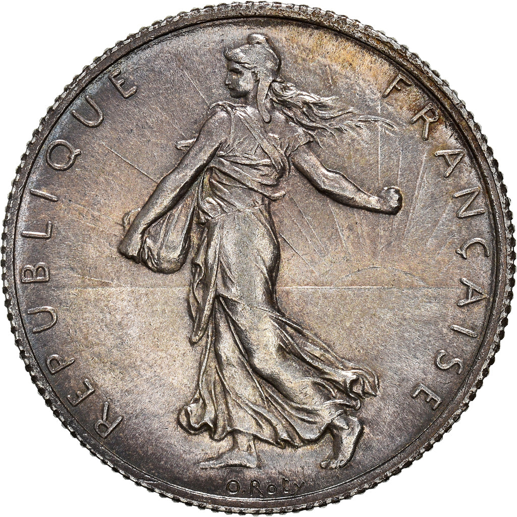 Coin, France, Semeuse, 2 Francs, 1919, Paris, MS(63), Silver, KM:845.1