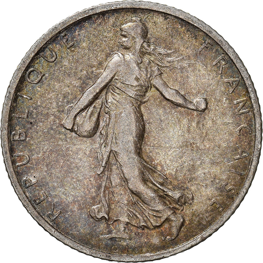 Moneda, Francia, Semeuse, Franc, 1898, Paris, MBC, Plata, KM:844.1, Gadoury:467
