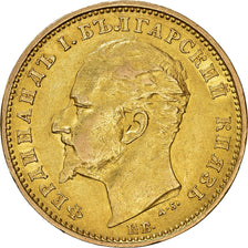 Moneta, Bulgaria, Ferdinand I, 20 Leva, 1894, Kormoczbanya, Hungary, BB, Oro