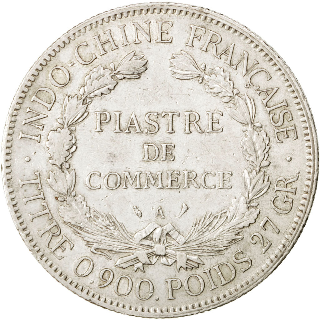Monnaie, Indochine Française, Piastre, 1913, Paris, TTB, Argent, KM:5a.1