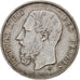 Coin, Belgium, Leopold II, 5 Francs, 5 Frank, 1875, EF(40-45), Silver, KM:24
