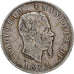 Coin, Italy, Vittorio Emanuele II, 5 Lire, 1872, Milan, VF(20-25), Silver