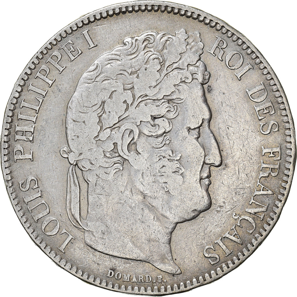 Münze, Frankreich, Louis-Philippe, 5 Francs, 1835, Lille, S, Silber, KM:749.13