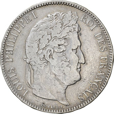 Münze, Frankreich, Louis-Philippe, 5 Francs, 1835, Lille, S, Silber, KM:749.13