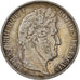 Moneta, Francia, Louis-Philippe, 5 Francs, 1847, Paris, MB+, Argento, KM:749.1