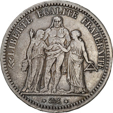 Monnaie, France, Hercule, 5 Francs, 1848, Paris, TB+, Argent, KM:756.1