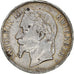 Monnaie, France, Napoleon III, 5 Francs, 1867, Paris, TB+, Argent, KM:799.1