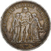 Monnaie, France, Hercule, 5 Francs, 1873, Paris, TTB, Argent, Gadoury:745.a
