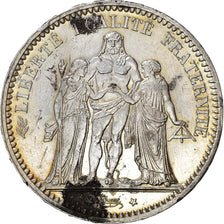 Coin, France, Hercule, 5 Francs, 1873, Paris, AU(55-58), Silver, KM:820.1