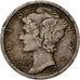 Moneta, Stati Uniti, Mercury Dime, Dime, 1916, U.S. Mint, Philadelphia, BB