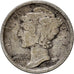 Moneta, Stati Uniti, Mercury Dime, Dime, 1917, U.S. Mint, Philadelphia, MB+