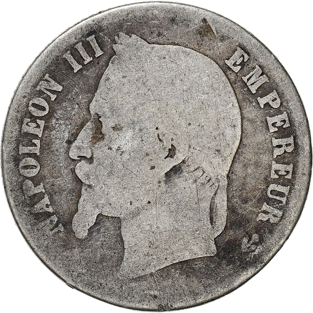 Munten, Frankrijk, Napoleon III, Napoléon III, 50 Centimes, 1866, Paris, ZG+