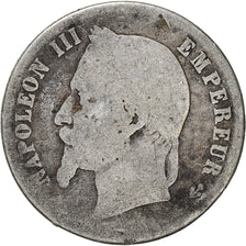 Munten, Frankrijk, Napoleon III, Napoléon III, 50 Centimes, 1866, Paris, ZG+