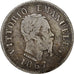 Coin, Italy, Vittorio Emanuele II, 50 Centesimi, 1867, Naples, VF(30-35)