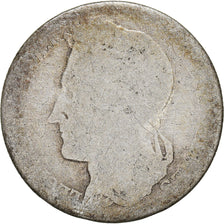 Coin, Belgium, Leopold I, 1/2 Franc, 1838, Brussels, AG(3), Silver, KM:6