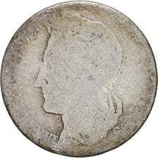 Münze, Belgien, Leopold I, 1/2 Franc, 1838, Brussels, GE, Silber, KM:6