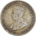 Moneta, Australia, George V, Threepence, 1921, EF(40-45), Srebro, KM:24