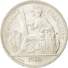 Indochine, 1 Piastre 1925 A, PCGS MS64, KM 5a.1