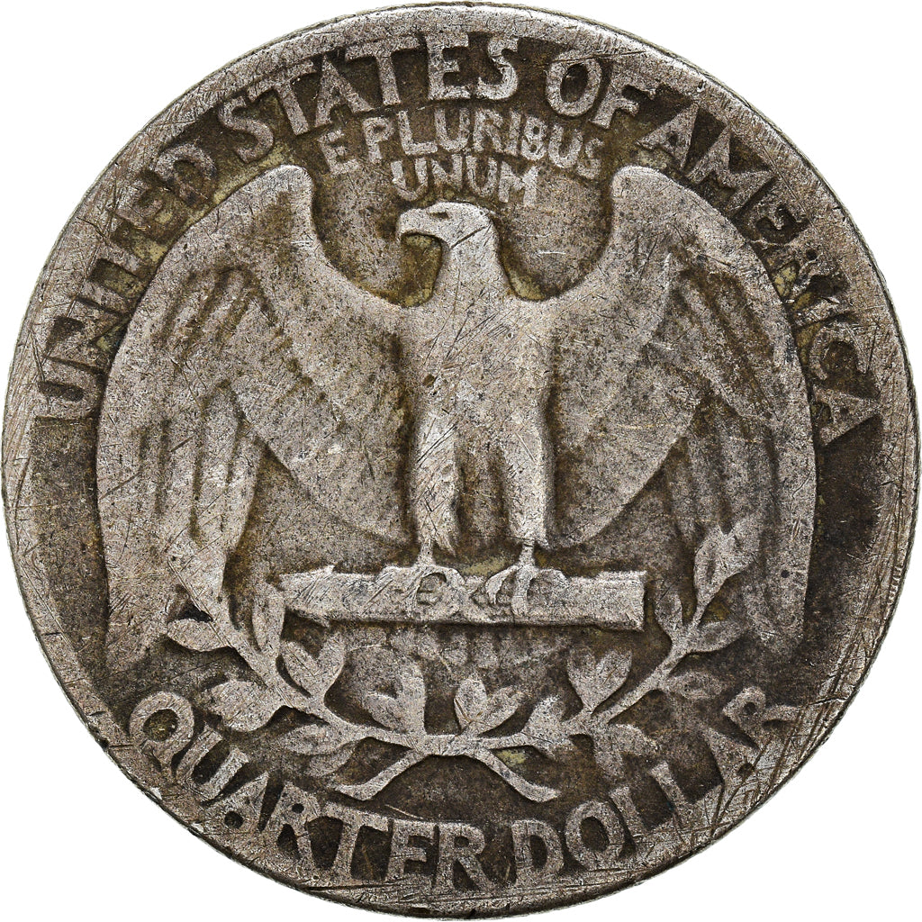 Coin, United States, Washington Quarter, Quarter, 1942, U.S. Mint, Philadelphia