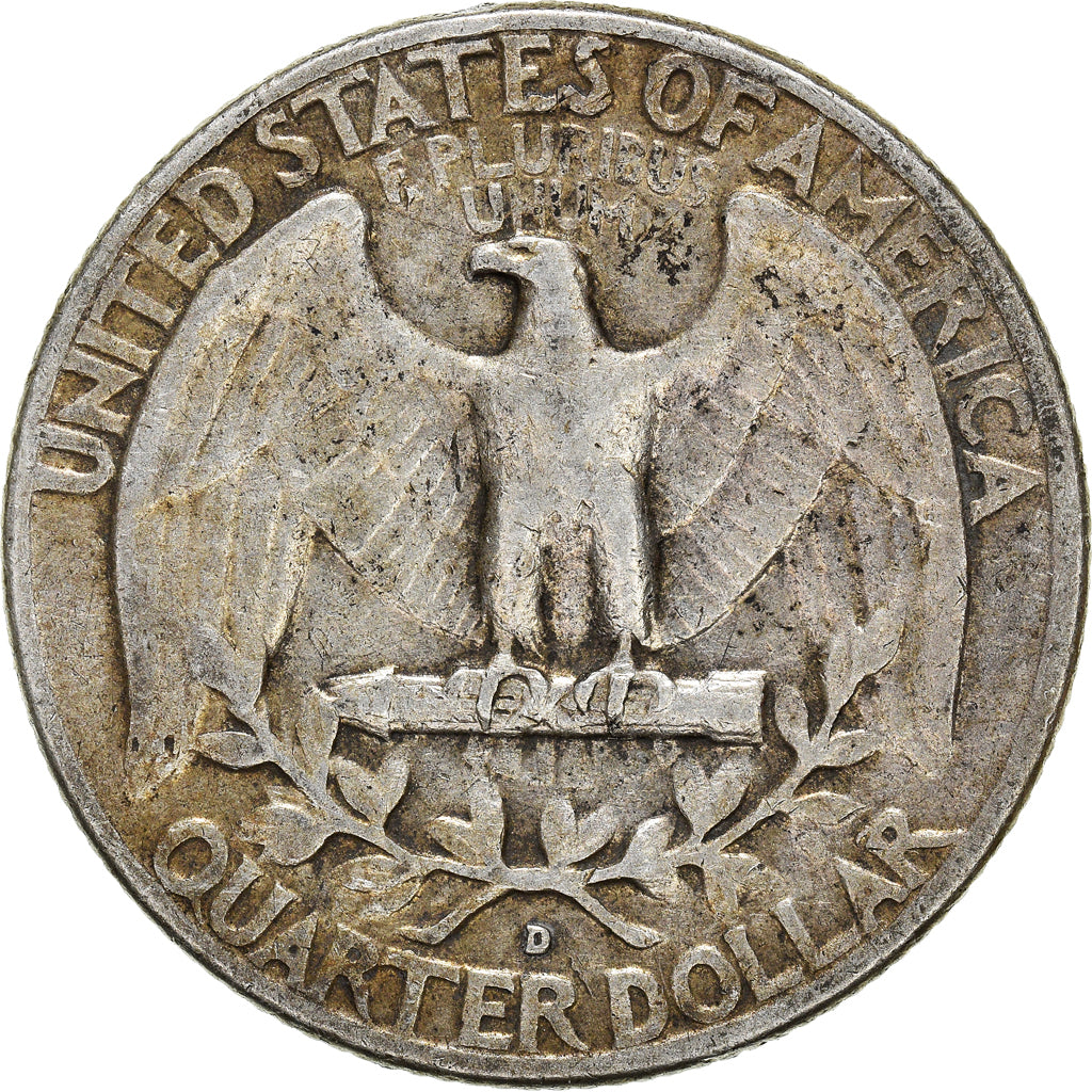 Moneda, Estados Unidos, Washington Quarter, Quarter, 1958, U.S. Mint, Denver