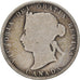 Moneta, Canada, Victoria, 25 Cents, 1874, Royal Canadian Mint, F(12-15), Srebro