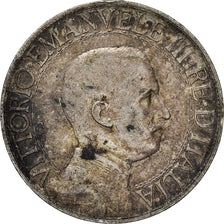 Coin, Italy, Vittorio Emanuele III, Lira, 1913, Rome, VF(30-35), Silver, KM:45