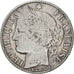 Coin, France, Cérès, Franc, 1887, Paris, VF(20-25), Silver, KM:822.1