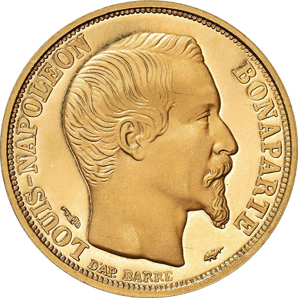 Moeda, França, Napoleon III, Monnaie de Paris, 10 Francs, 1991, MS(65-70)