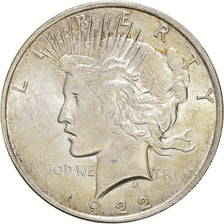 Coin, United States, Peace Dollar, Dollar, 1922, U.S. Mint, Philadelphia
