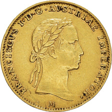 Moneta, STATI ITALIANI, LOMBARDY-VENETIA, 1/2 Sovrano, 1835, Milan, BB, Oro