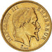 Coin, France, Napoléon III, 100 Francs, 1865, Paris, EF(40-45), Gold, KM:802.1