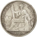 FRENCH INDO-CHINA, 50 Cents, 1896, Paris, KM #4a.1, EF(40-45), Silver, Lecompte.