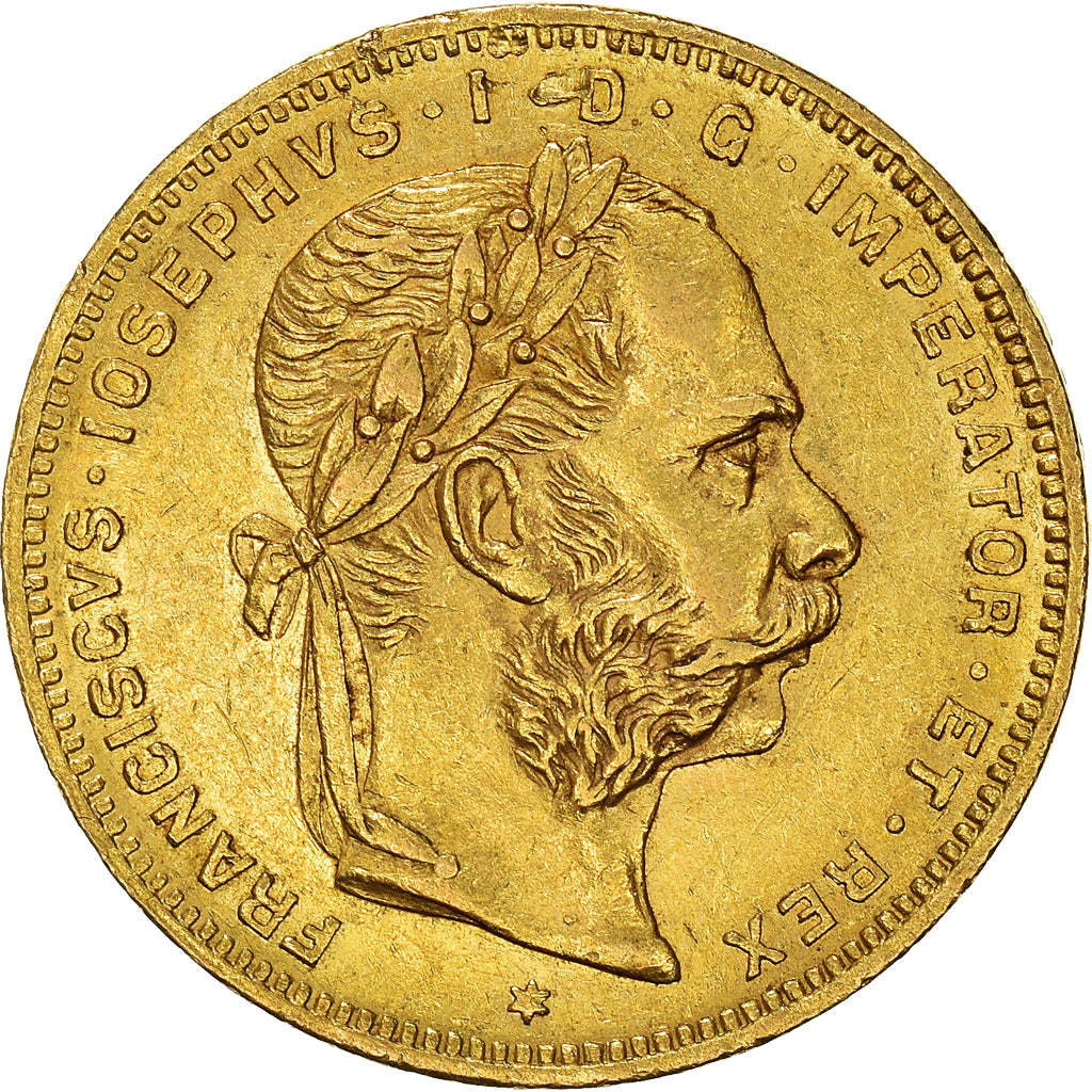 Monnaie, Autriche, Franz Joseph I, 8 Florins-20 Francs, 1878, TTB, Or, KM:2269