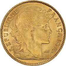 Coin, France, Marianne, 10 Francs, 1910, Paris, AU(50-53), Gold, KM:846