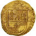 Münze, Spanien, Philip II, 4 Escudos, 1566-1587, Seville, SS, Gold