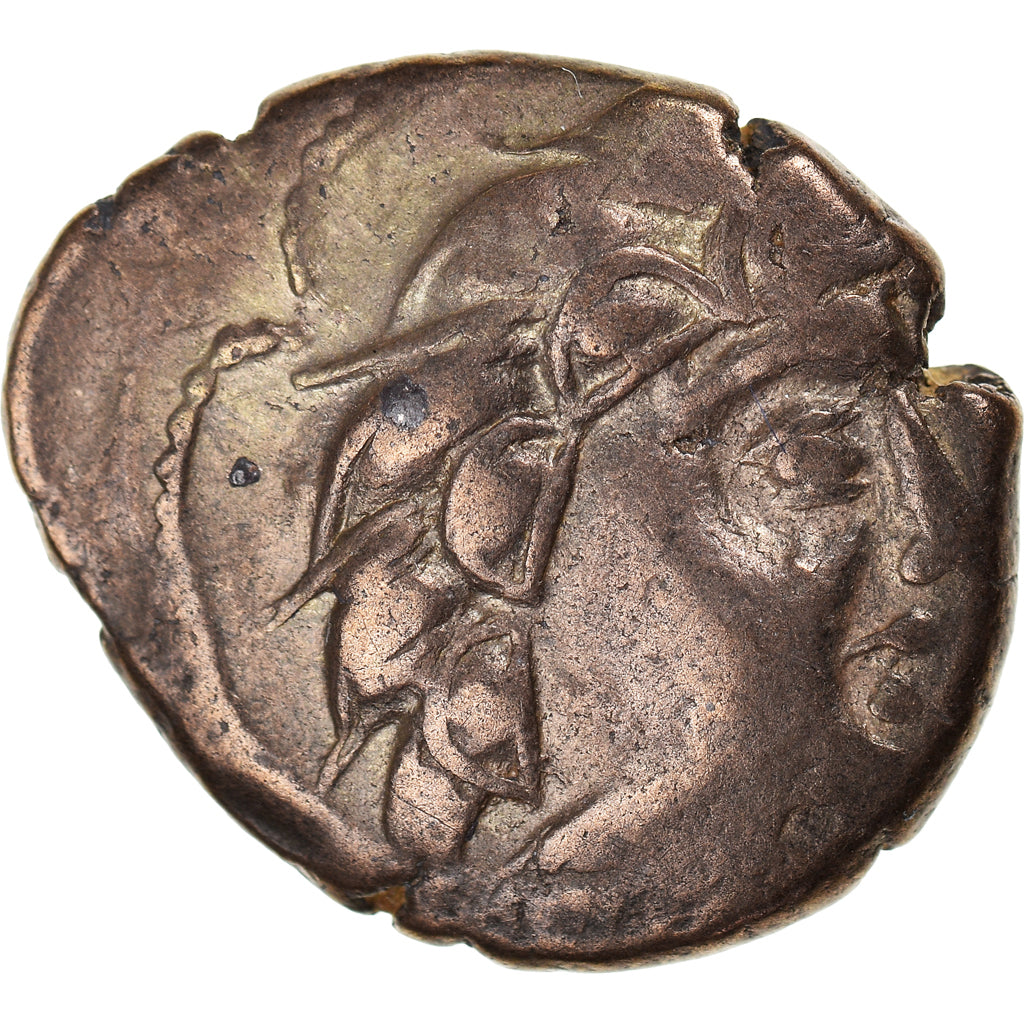 Moneda, Pictones, Stater, 2nd-1st century BC, Poitiers, MBC, Electro