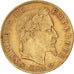 Moneta, Francia, Napoleon III, 5 Francs, 1864, Paris, BB, Oro, KM:803.1