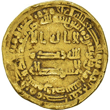 Münze, Abbasid Caliphate, al-Musta'in, Dinar, AH 248 (862-863), Samarqand, S+