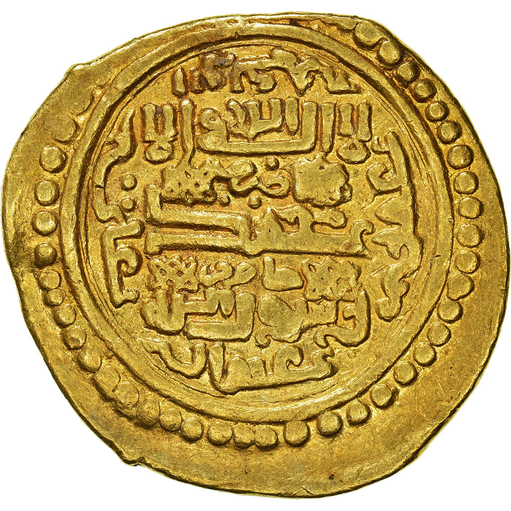 Moneda, Ilkhanids, Abu Sa'id, Dinar, AH 722 (1320-1321), Jajarm, MBC, Oro