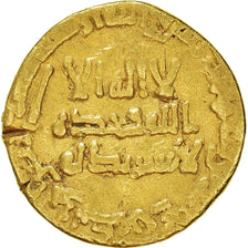 Moneda, Abbasid Caliphate, al-Mansur, Dinar, AH 139 (756/757 AD), BC+, Oro