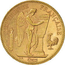 Munten, Frankrijk, Génie, 100 Francs, 1904, Paris, ZF+, Goud, KM:832