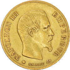 Münze, Frankreich, Napoleon III, 10 Francs, 1859, Strasbourg, SS, Gold