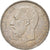 Moneda, Bélgica, Leopold II, 5 Francs, 5 Frank, 1868, Brussels, MBC+, Plata