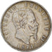 Coin, Italy, Vittorio Emanuele II, 5 Lire, 1871, Milan, VF(30-35), Silver