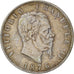 Moeda, Itália, Vittorio Emanuele II, 5 Lire, 1876, Rome, VF(30-35), Prata