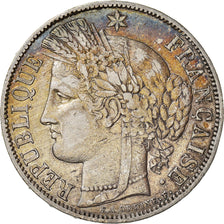 Coin, France, Cérès, 5 Francs, 1850, Paris, VF(30-35), Silver, KM:761.1