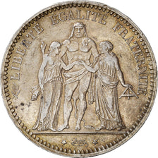 Coin, France, Hercule, 5 Francs, 1873, Paris, EF(40-45), Silver, KM:820.1