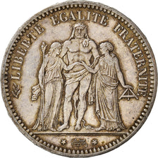 Coin, France, Hercule, 5 Francs, 1873, Paris, AU(50-53), Silver, KM:820.1